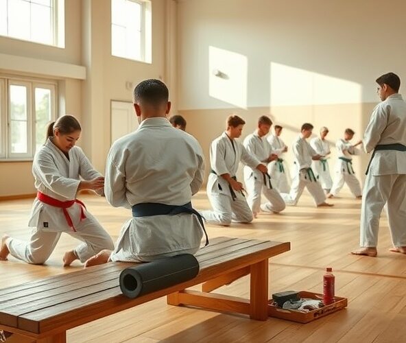 Jak uniknąć kontuzji po treningu kyokushin karate?