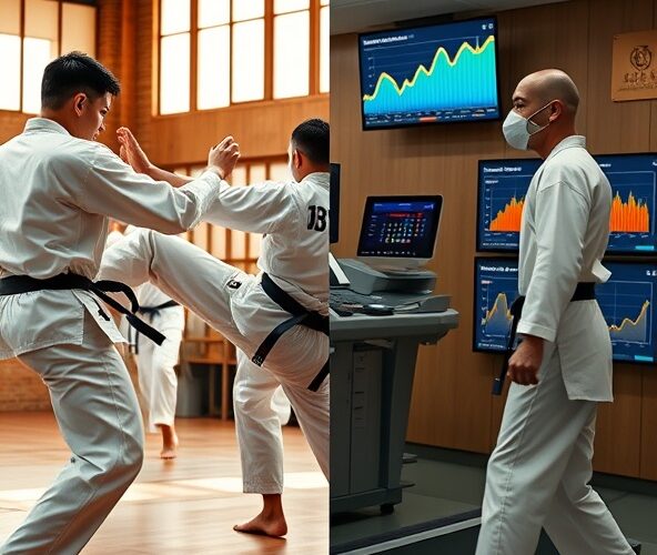 Jak zmierzyć wzrost VO2max po 12 tygodniach kyokushin karate?