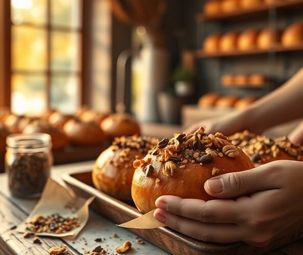 Czy łączenie posypki Lion z bułkami zwiększy średni koszyk piekarni?
