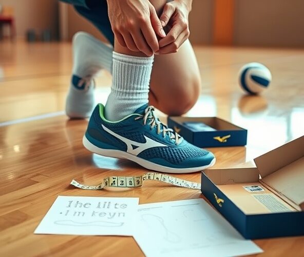 Jak dobrać rozmiar butów Mizuno do siatkówki, by ograniczyć zwroty?