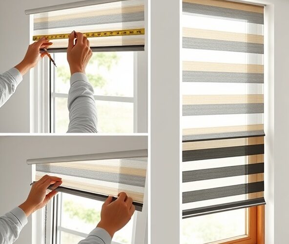 Jak zamontować roletę dzień noc bez wiercenia, by nie uszkodzić ramy?