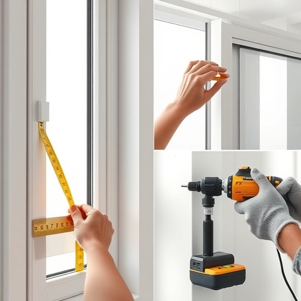 montaż rolety dzień noc