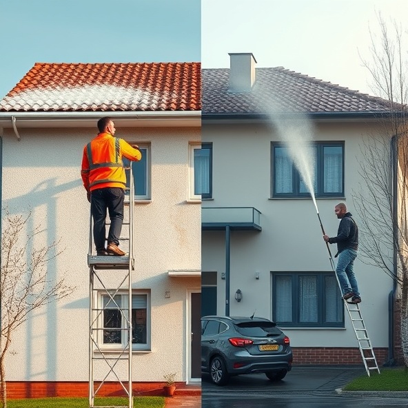 mycie elewacji janki