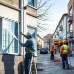 mycie elewacji janki