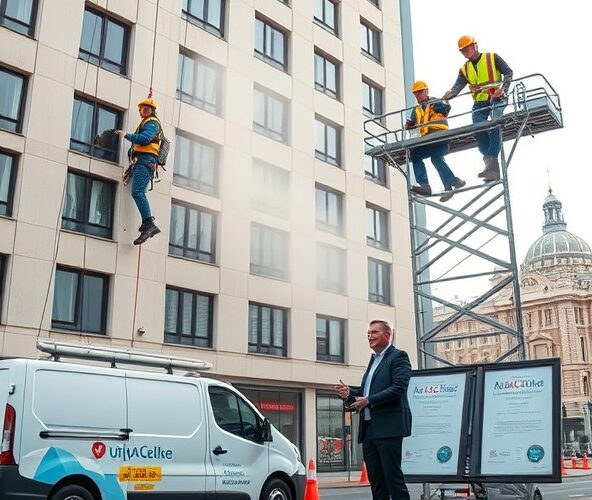 Jak zamówić mycie elewacji w Warszawie z gwarancją, oc i atestami?