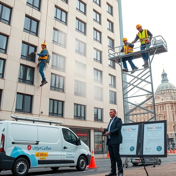 mycie elewacji warszawa