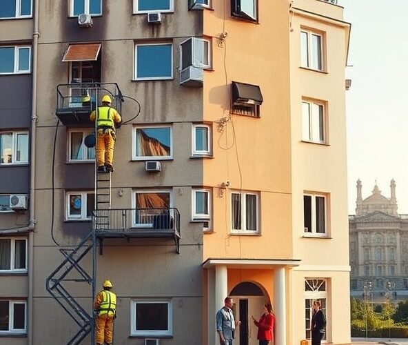 Jak w Warszawie wybrać firmę na mycie elewacji, by sprzedać szybciej?