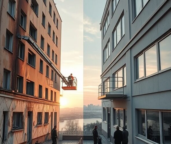 Jak w Warszawie wybrać firmę na mycie elewacji, by sprzedać szybciej?