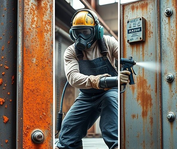 Na czym polega piaskowanie metalu i co zrobić, by rdza nie wróciła?