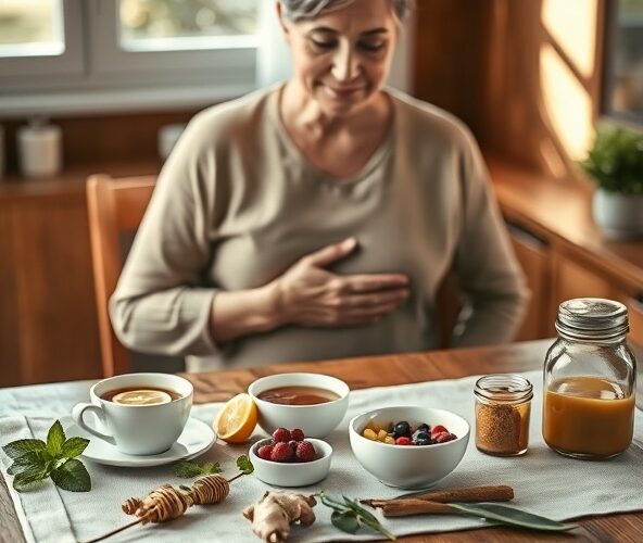 Jak naturalnie złagodzić objawy Helicobacter pylori po posiłku?