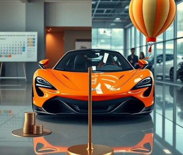 Nowy McLaren cena: leasing balonowy czy zwykły da niższą ratę?