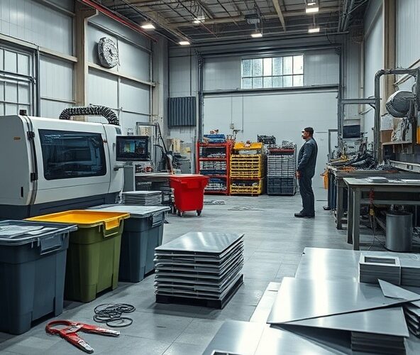 Jak zmniejszyć odpady przy obróbce blach nierdzewnych w warsztacie?