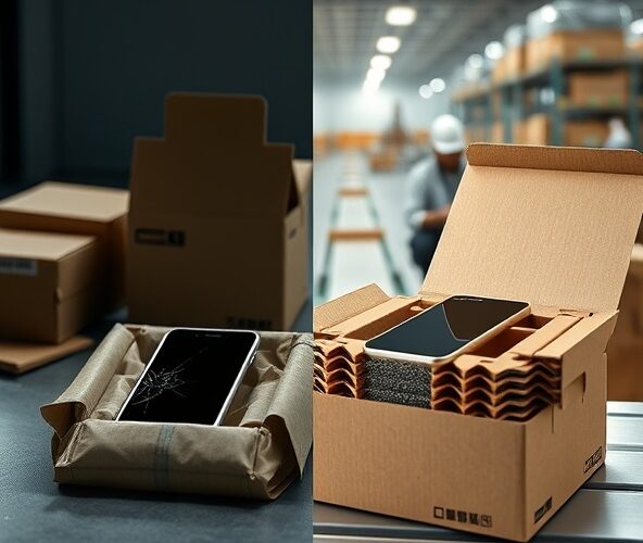 Opakowania tekturowe dla e‑sklepu wysyłającego telefony — jak zmniejszyć zwroty?