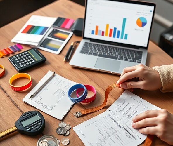 Jak obliczyć koszty i marżę sprzedaży opasek silikonowych od 1szt?