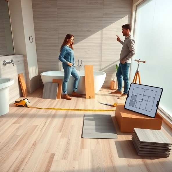 panele winylowe do łazienki