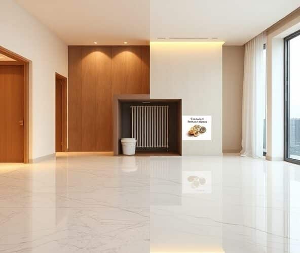 Podłogi żywiczne cena: epoksyd czy poliuretan na 40 m² z podłogówką?