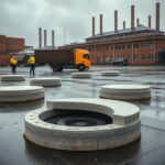 pokrywy betonowe łódź