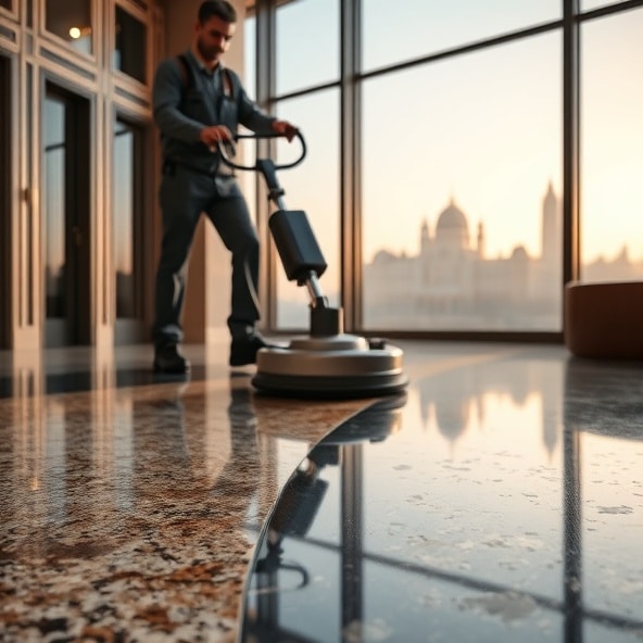 polerowanie podłóg granitowych warszawa