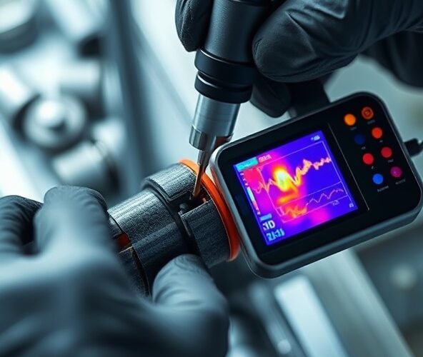 Jak ocenić poprawność złącza prętów węglowych bez niszczenia?