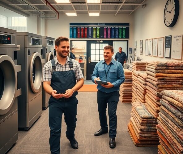 Czy bufor rezerwacji w pralni dywanów zmniejszy nadgodziny?