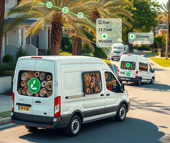 Jak optymalizować trasy pralni dywanów z dowozem, by oszczędzać paliwo?