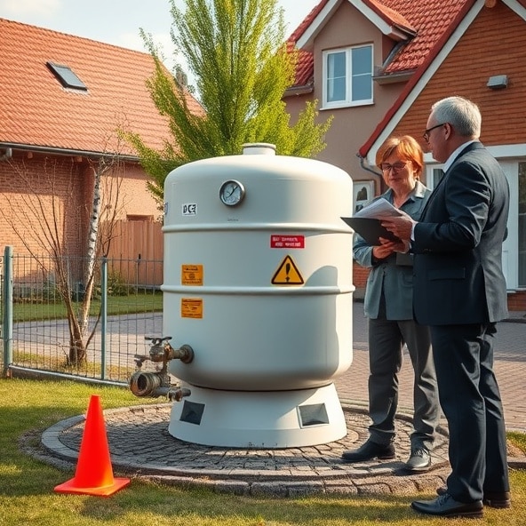 przydomowy zbiornik na gaz