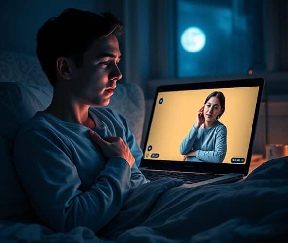 Czy psycholog zdalnie pomoże przy nagłych atakach paniki nocą?