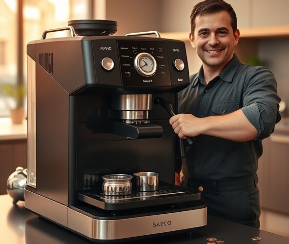 Czy Saeco Royal Black 208 ma niskie koszty serwisu i części?