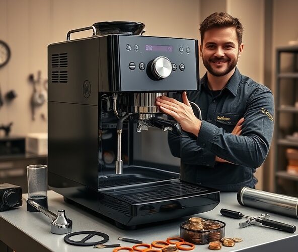 Czy Saeco Royal Black 208 ma niskie koszty serwisu i części?