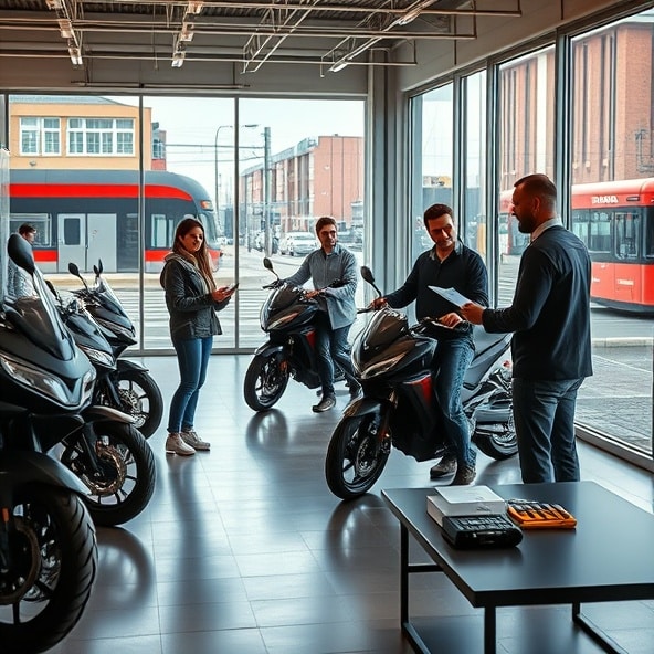 salon honda motocykle łódź