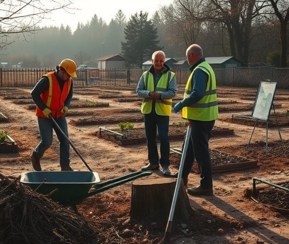 Czy sprzątanie działek z gałęziami i korzeniami wymaga zezwolenia?