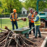 sprzątanie działek