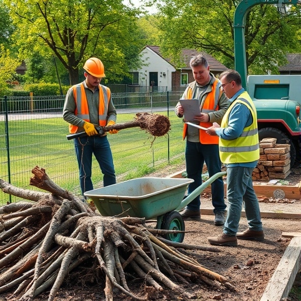 sprzątanie działek