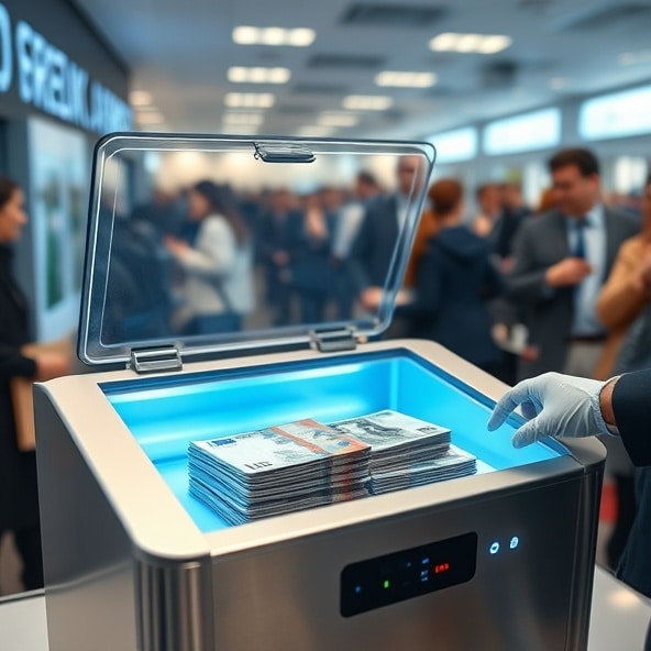 sterylizator do pieniędzy