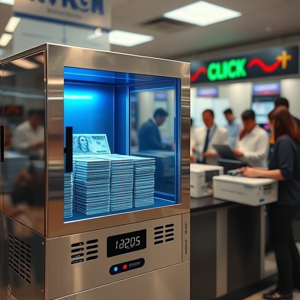 sterylizator do pieniędzy