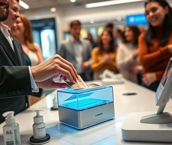 Jak sterylizator do pieniędzy wpływa na zaufanie klientów sklepu?