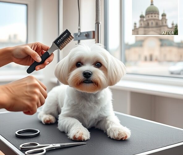 Jakie strzyżenie psów w Warszawie ograniczy kołtuny u maltańczyka?