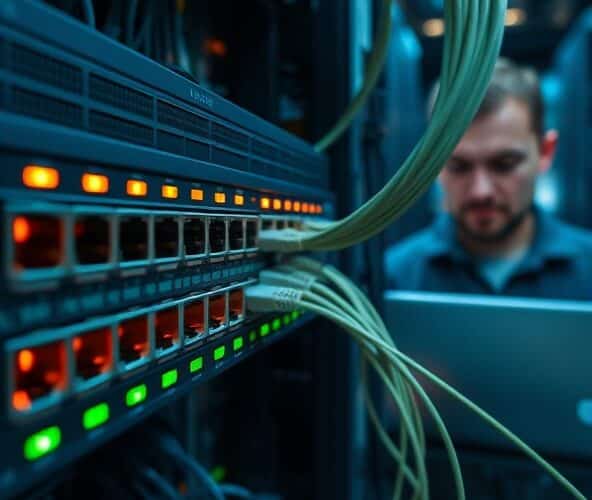 Jak skonfigurować switch ethernetowy aby szybciej przywracał łącze?