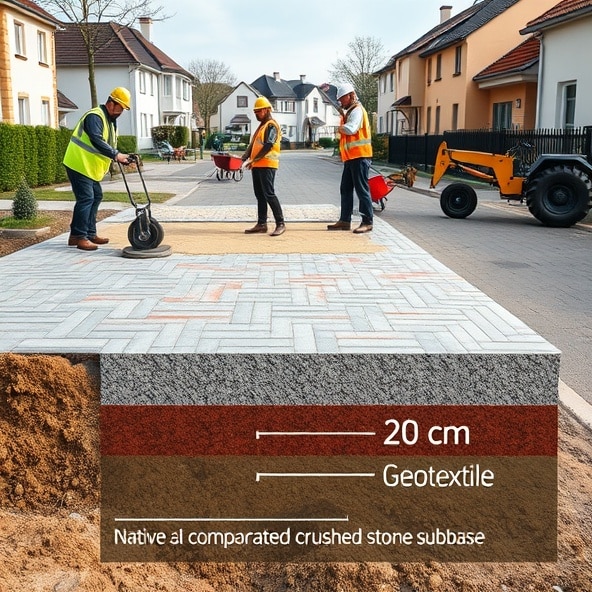 układanie kostki brukowej pruszków