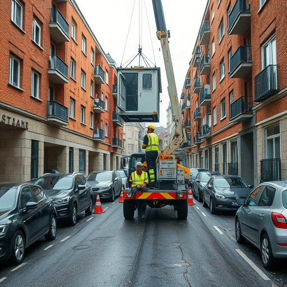 usługi dźwigowe dąbrowa górnicza