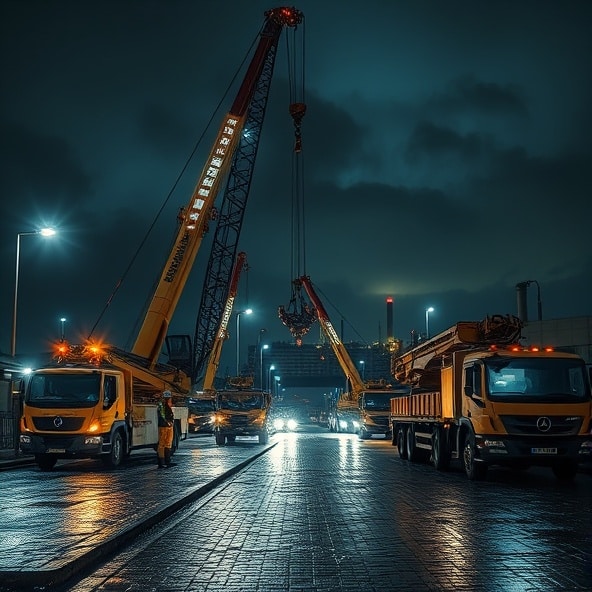 usługi dźwigowe dąbrowa górnicza