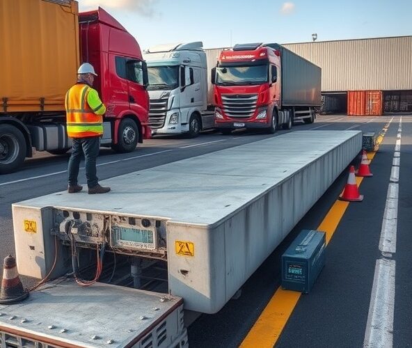 Jak wagi betonowe ograniczają błędy ważenia w firmach transportowych?
