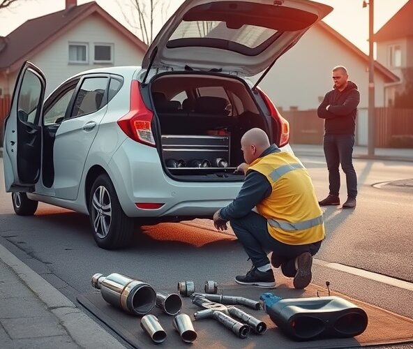 Czy wymiana tłumików samochodowych w Raszynie z dojazdem się opłaca?