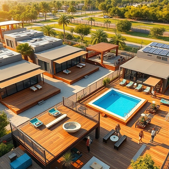 wynajem domów modułowych