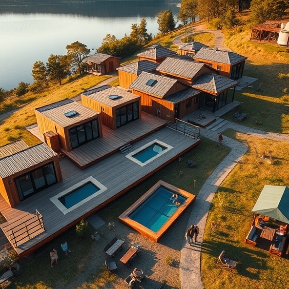 wynajem domów modułowych