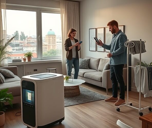 Jak dobrać moc osuszacza przy wynajmie w Warszawie do mieszkania 50m2?