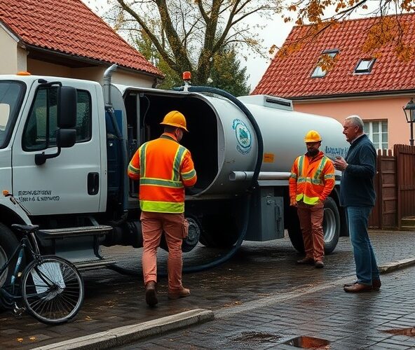 Ile kosztuje wywóz szamba 3 m3 w Żorach z dojazdem dla właściciela?