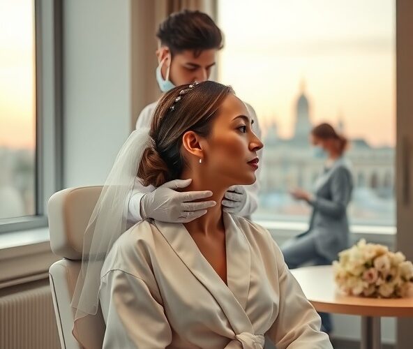 Czy zabieg liftingujący szyję w Warszawie opłaca się przed ślubem?