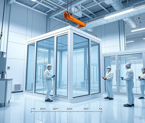 Czy zabudowa clean room modułowa przyspieszy odbiór w farmacji?