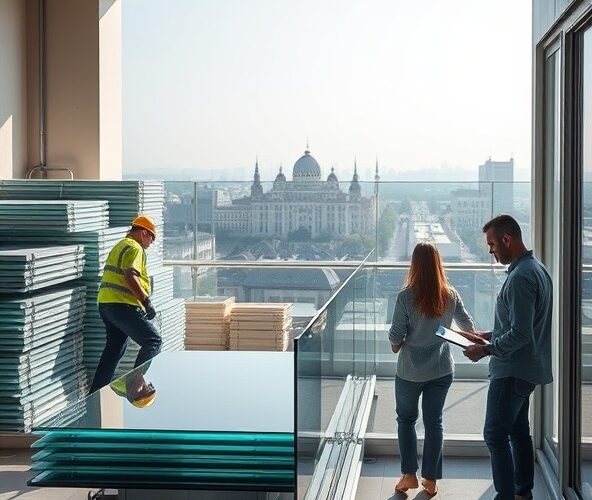 Jak wybrać zakład szklarski w Warszawie do zabudowy balkonu bez ram?